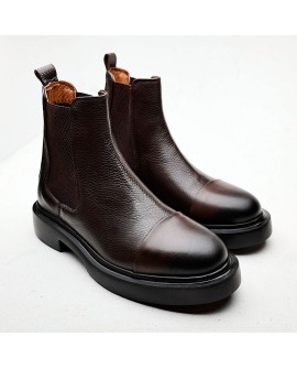 MahoganyCraft Erkek Kahverengi Deri Bot