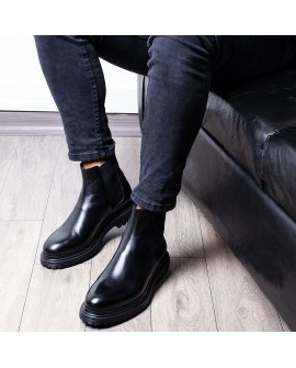 UrbanElegance Siyah Erkek Bot