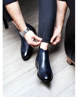 SapphireStyle Erkek Lacivert Bot 