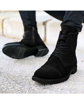 Boy Uzatan Süet  Kışlık Bot Postal Model