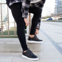 Boy Uzatan Ayakkabı Spor deri