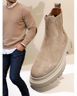 Süet Deri Kışlık Bot